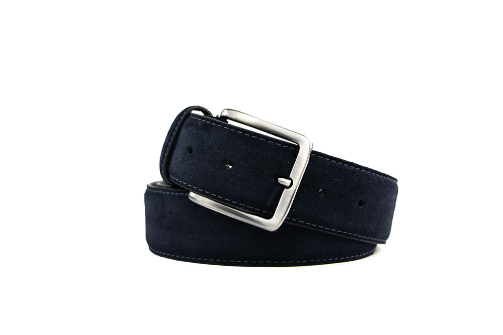 Officine Napoli Riem Blu Notte Camoscio