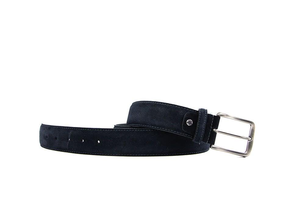 Officine Napoli Riem Blu Notte Camoscio