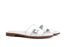 O My Sandals Slipper Blanco White