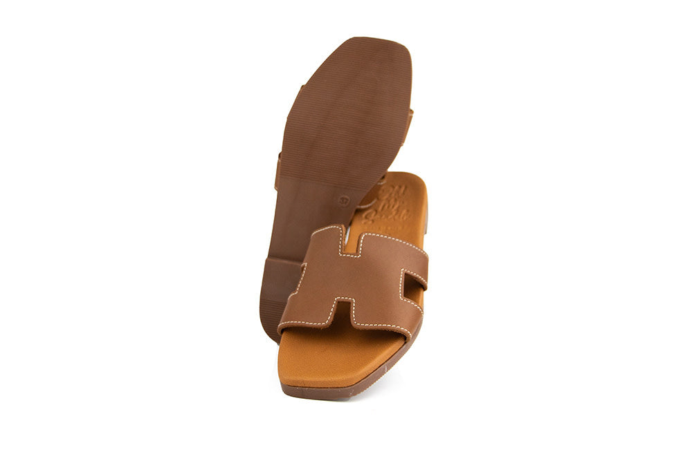 O My Sandals Slipper Vaqueta Roble