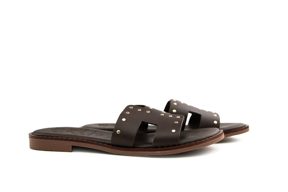 Oh My Sandals Slipper Marron