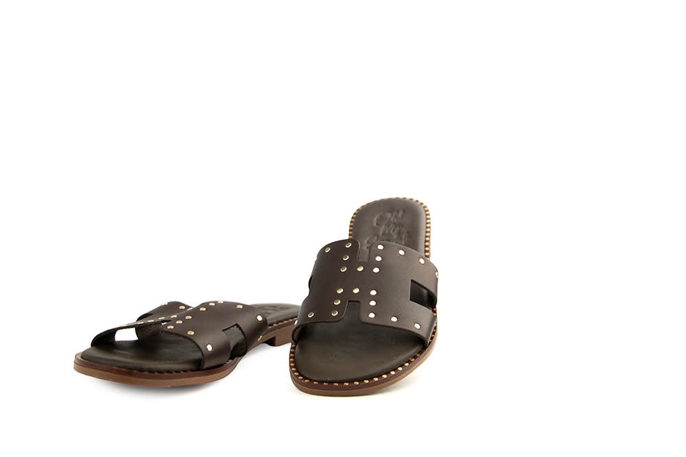 Oh My Sandals Slipper Marron