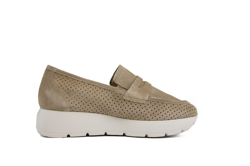Paul Green Loafer Soft Suede Grain