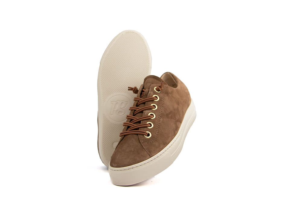 Paul Green Sneaker Samtziege Nut