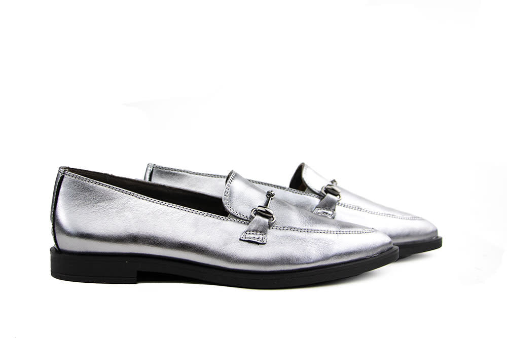 Paul Green Loafer Nappa Metallic Clay