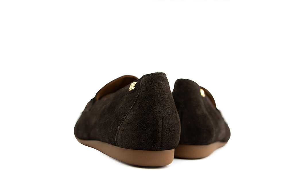 Paul Green Mocassin Loafer Braun Mocca Suede