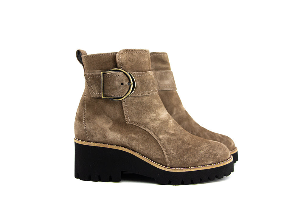 Paul Green Enkellaars Antelope Suede