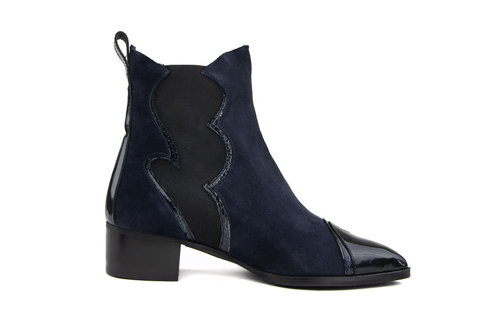 Pertini Chelsea Boot Pizarra Hozuki Black Pacific