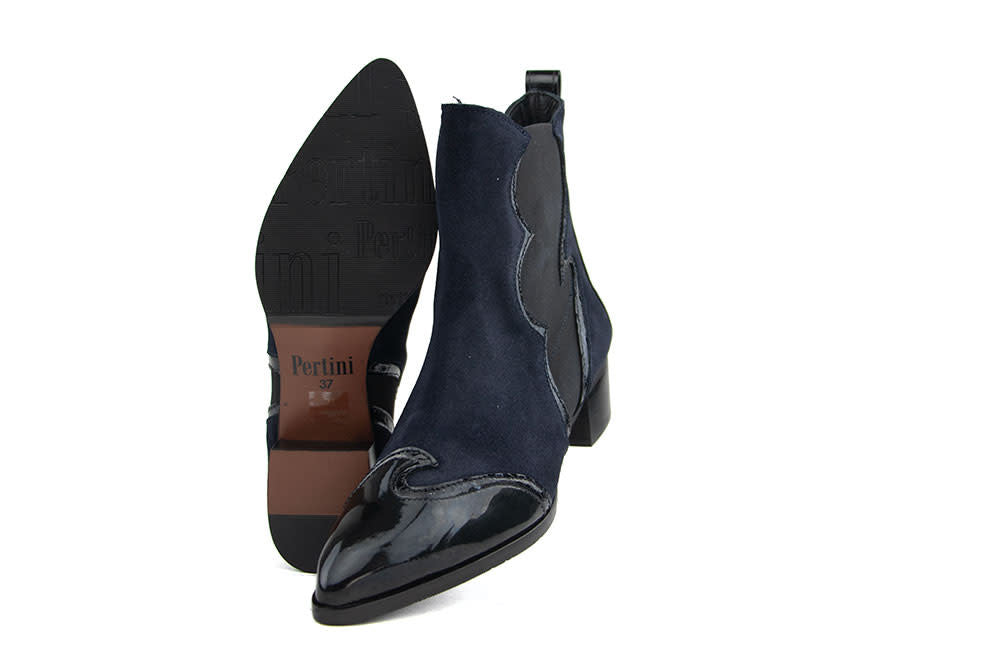 Pertini Chelsea Boot Pizarra Hozuki Black Pacific