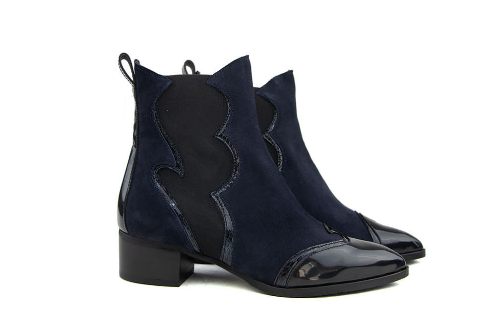 Pertini Chelsea Boot Pizarra Hozuki Black Pacific
