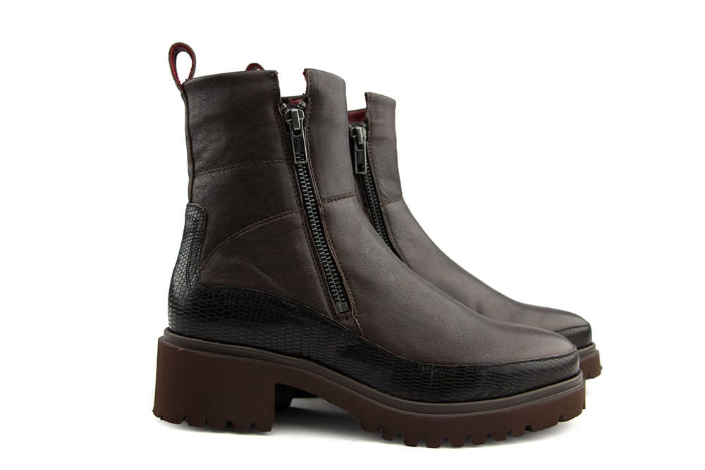 Piedi Nudi Enkellaars Coco 09.11 Dark Brown