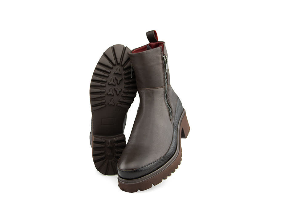 Piedi Nudi Enkellaars Coco 09.11 Dark Brown