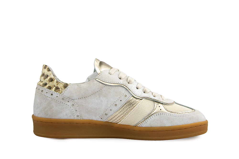 Piedi Nudi Sneaker Imola 06.04 Cream Gold
