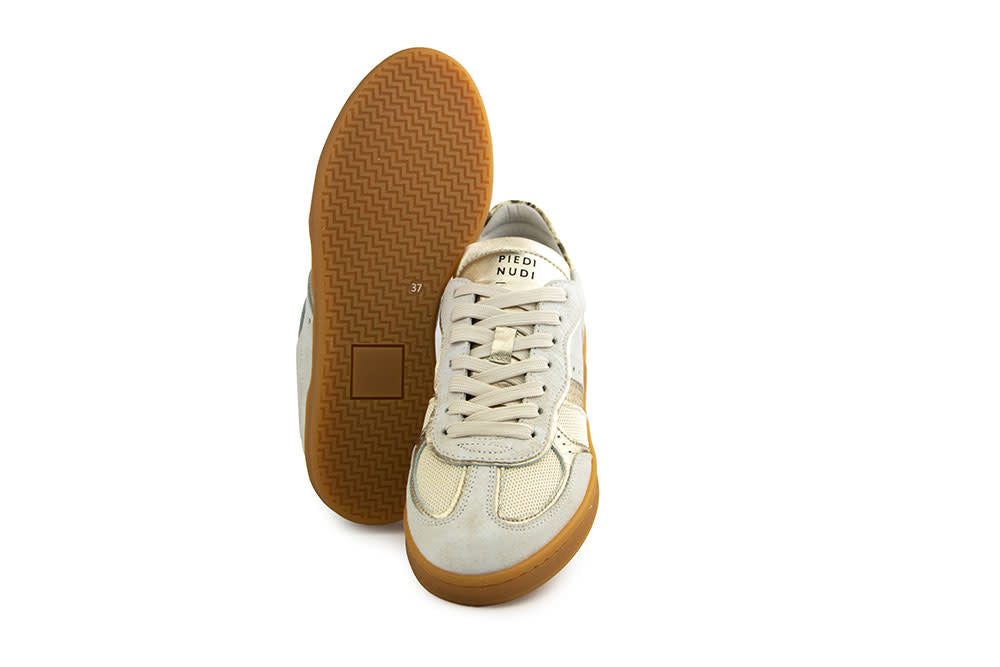 Piedi Nudi Sneaker Imola 06.04 Cream Gold
