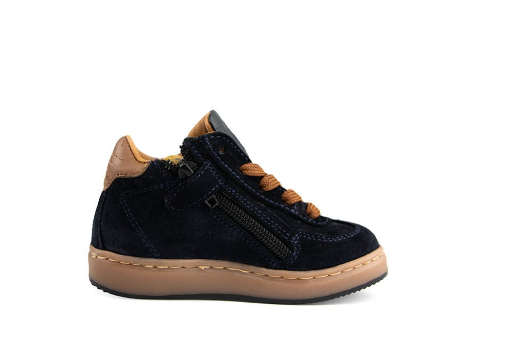 Pinocchio Hoge Sneaker Dark Blue Combi