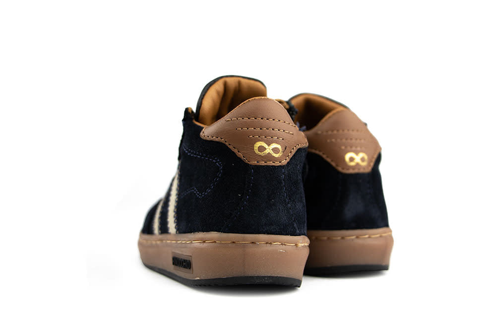 Pinocchio Hoge Sneaker Dark Blue Combi