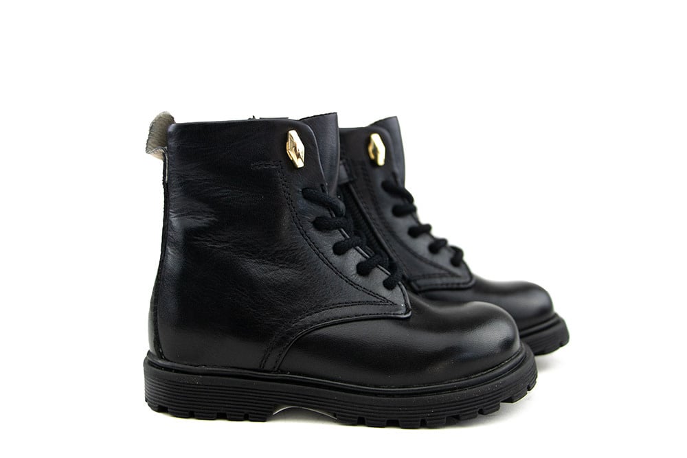 Pinocchio Veterboot Zwart Goud