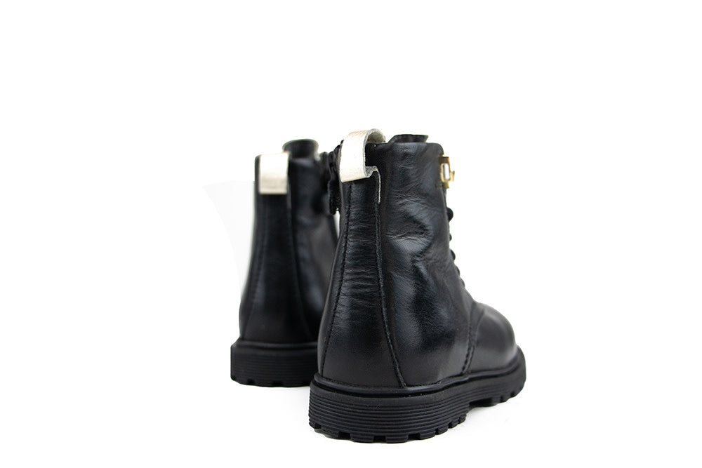 Pinocchio Veterboot Zwart Goud