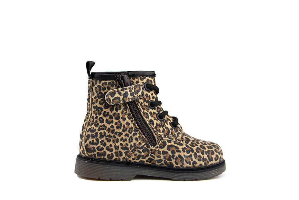 Pinocchio Veterboot Naturel Leopard