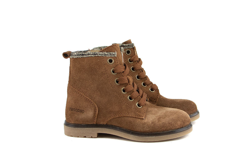 Pinocchio Veterboot Middenbruin Suede