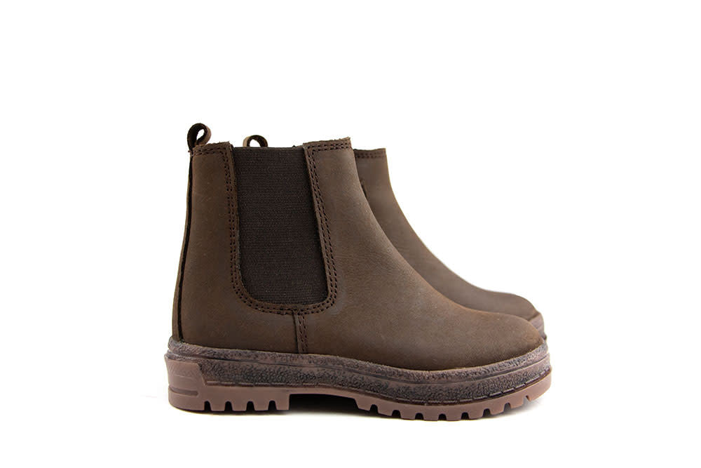 Pinocchio Chelsea Boot Dark Brown Combi