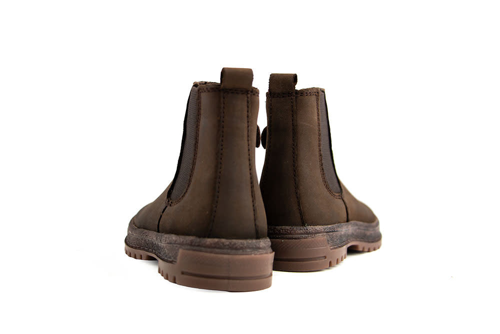 Pinocchio Chelsea Boot Dark Brown Combi