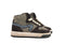 Pinocchio Hoge Sneaker Donkerbruin Combi