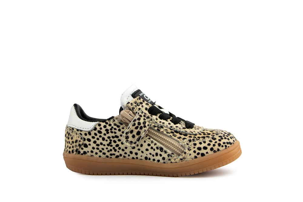Pinocchio Sneaker Wit Dots Combi