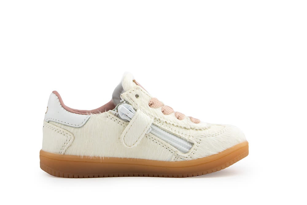 Pinocchio Sneaker Ivory Pony Combi