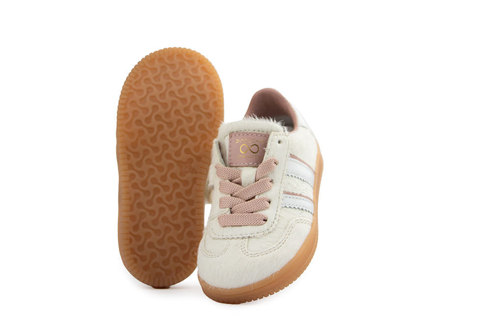 Pinocchio Sneaker Ivory Pony Combi
