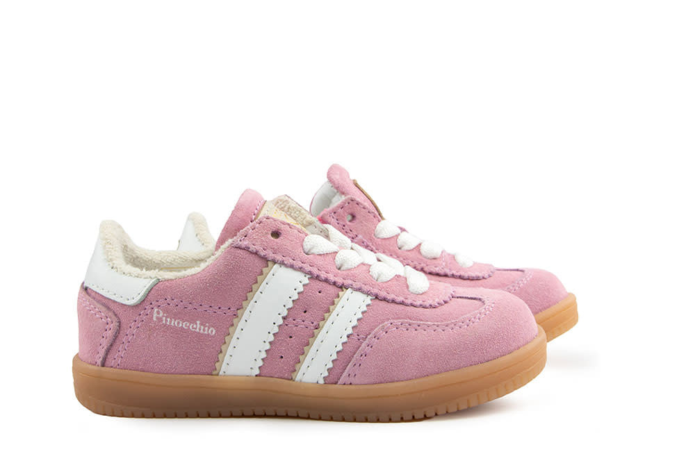 Pinocchio Sneaker Pink Suede Combi