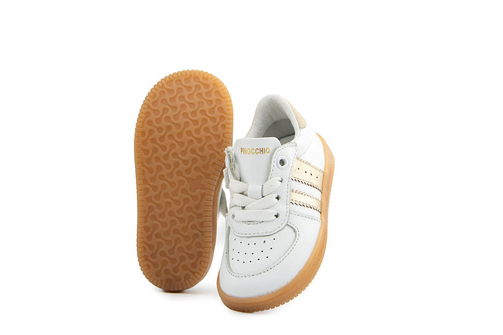 Pinocchio Sneaker White Gold Combi