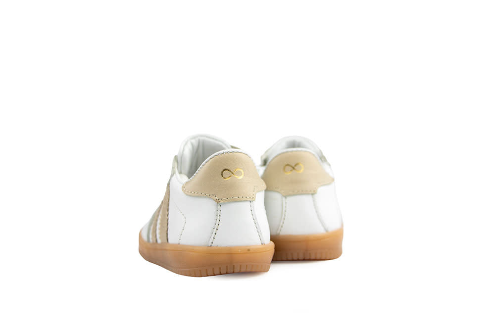 Pinocchio Sneaker White Gold Combi