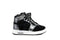 Pinocchio Hoge Sneaker Zwart Zilver