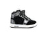 Pinocchio Hoge Sneaker Zwart Zilver