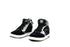 Pinocchio Hoge Sneaker Zwart Zilver