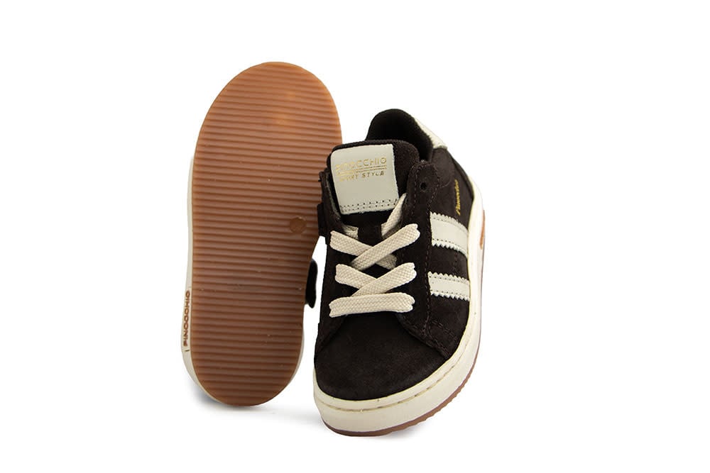Pinocchio Sneaker Dark Brown Off White