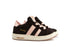 Pinocchio Sneaker Dark Brown Pink Combi