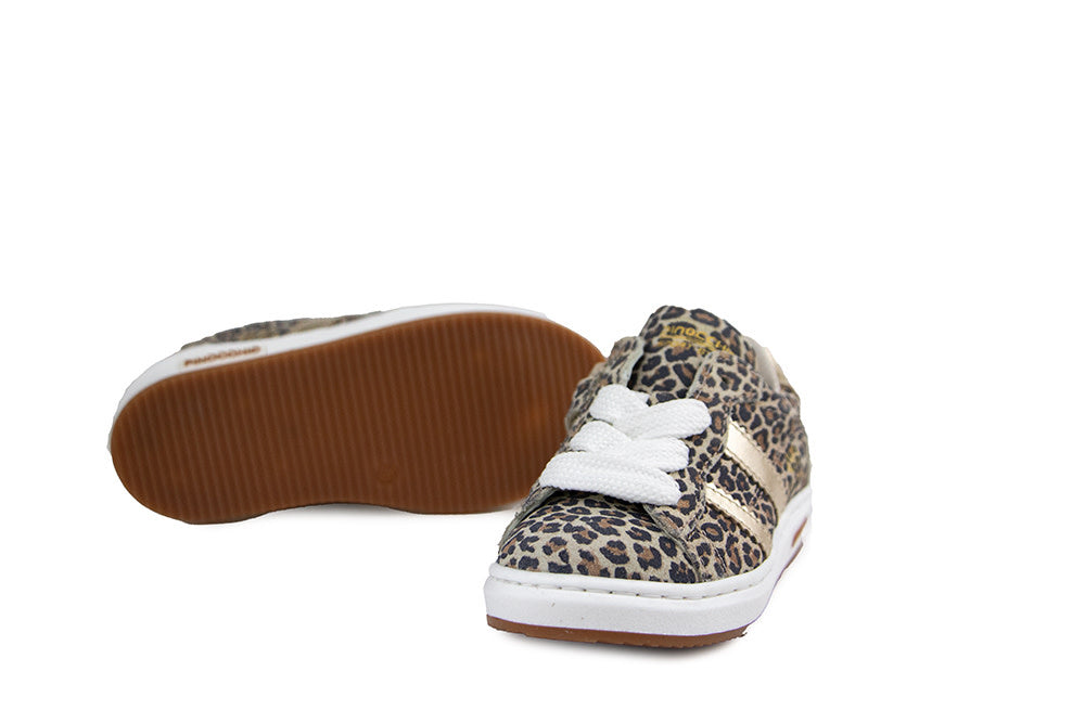 Pinocchio Sneaker Beige Panter Combi