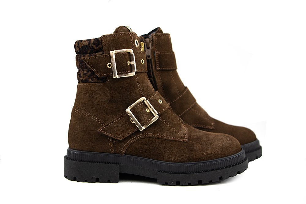 Red Rag Bikerboot Beige Combi
