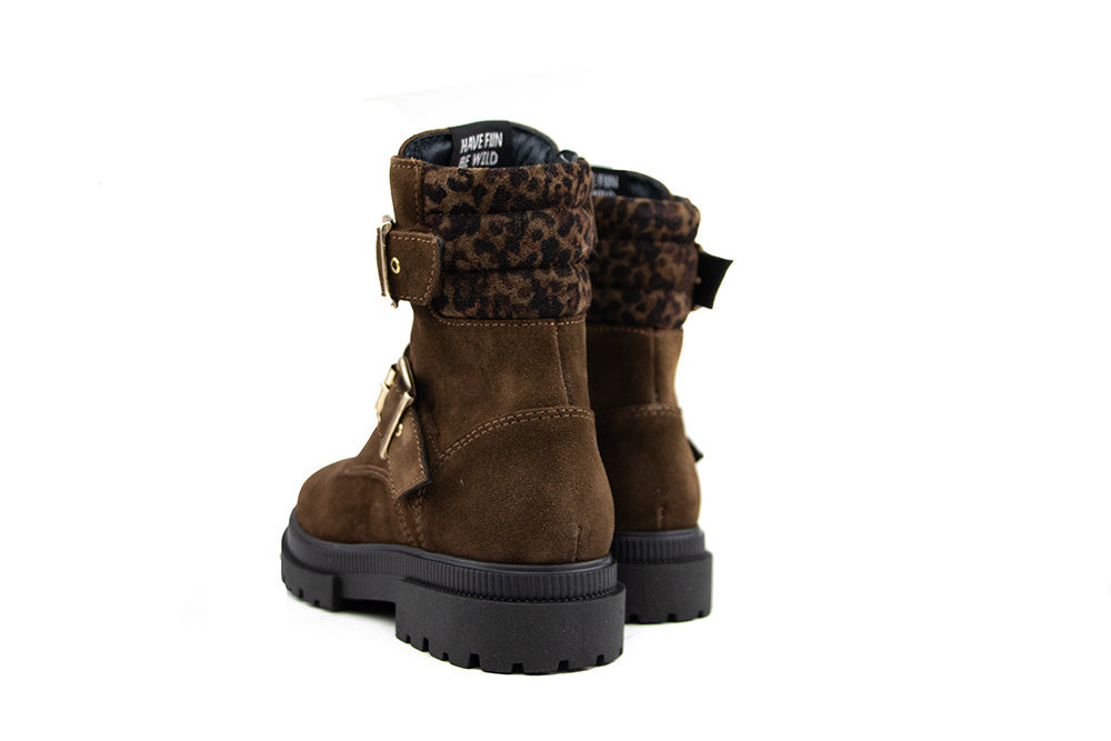 Red Rag Bikerboot Beige Combi