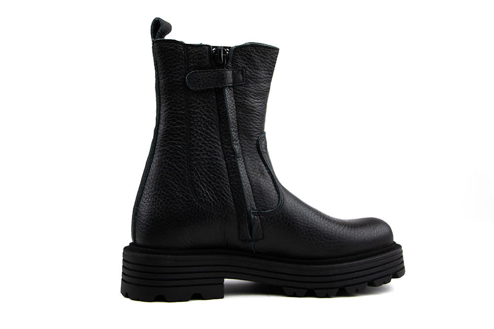 Red Rag Chelsea Boots Gesp Black Nappa