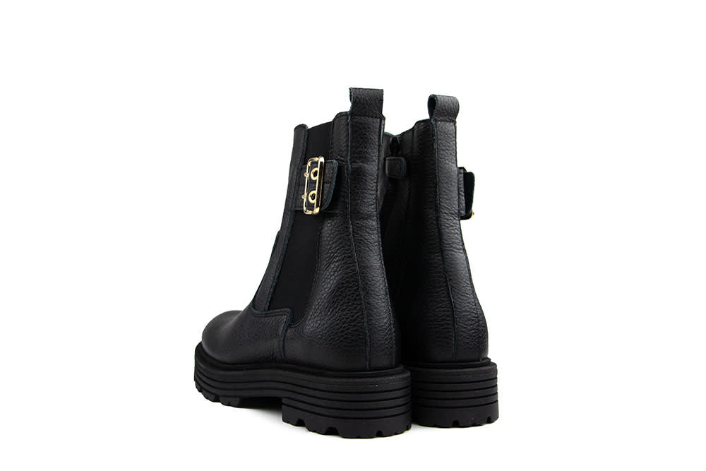 Red Rag Chelsea Boots Gesp Black Nappa