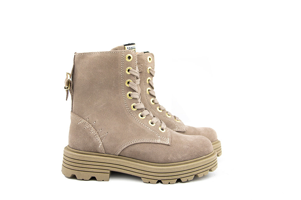 Red Rag Veterboot Taupe Suede
