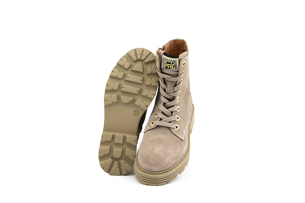 Red Rag Veterboot Taupe Suede