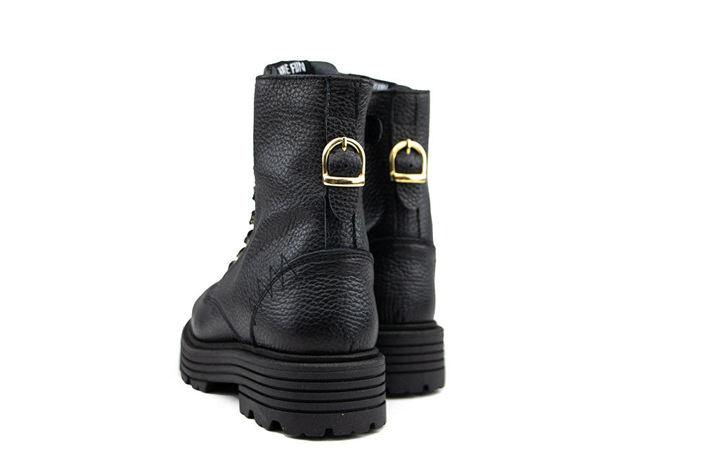 Red Rag Veterboot Black Nappa