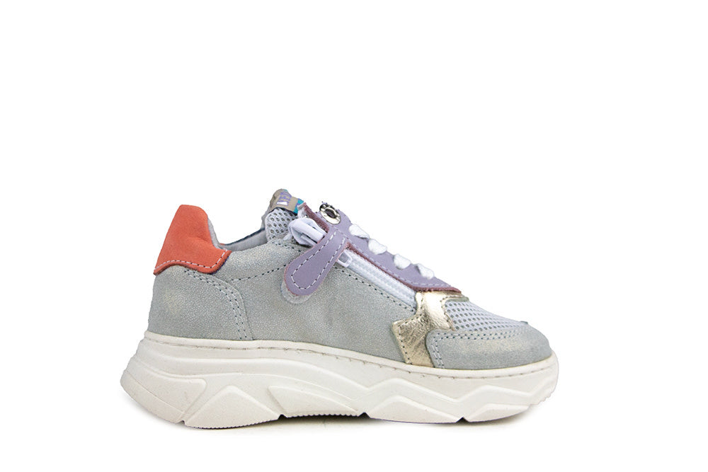 Red Rag Sneaker Beige Combi