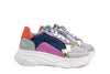 Red Rag Sneaker Beige Combi