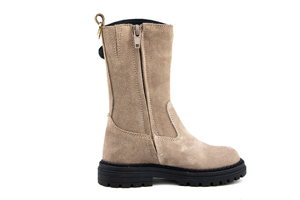 Red Rag Laars Taupe Suede
