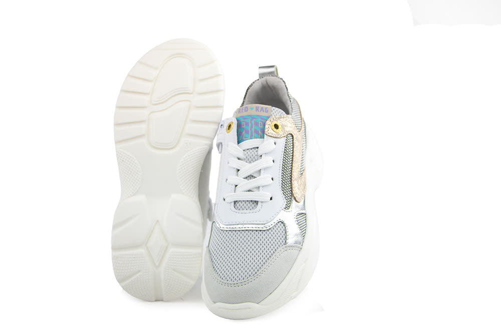 Red Rag Sneaker White Combi